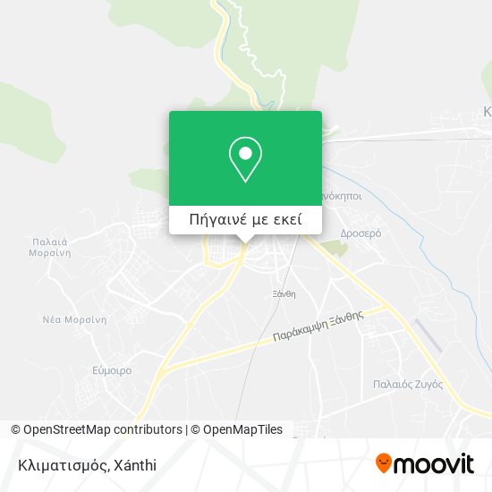 Κλιματισμός χάρτης