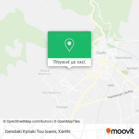Genidaki Kyriaki Tou Ioanni χάρτης