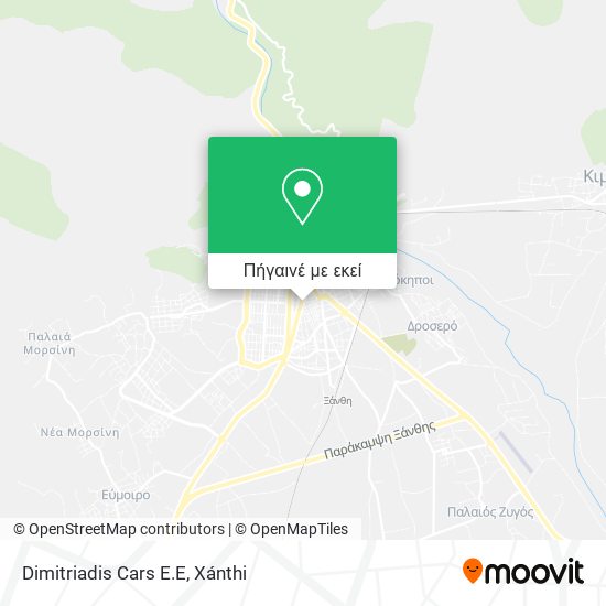 Dimitriadis Cars E.E χάρτης