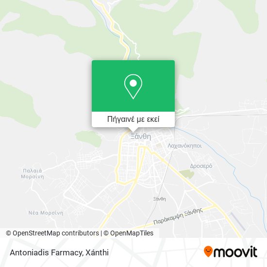 Antoniadis Farmacy χάρτης