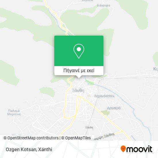 Ozgen Kotsan χάρτης