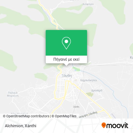 Alchimion χάρτης