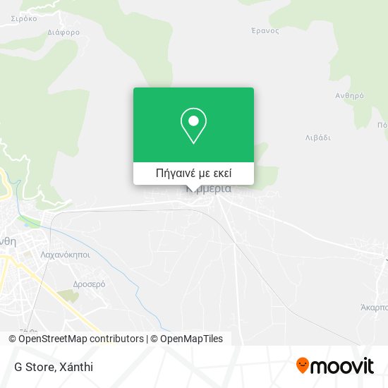 G Store χάρτης