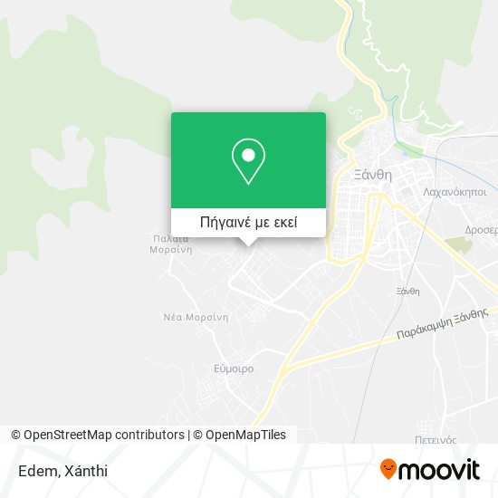 Edem χάρτης