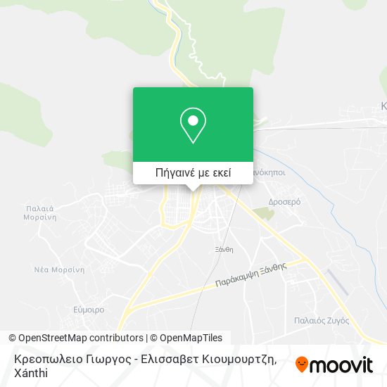 Κρεοπωλειο Γιωργος - Ελισσαβετ Κιουμουρτζη χάρτης