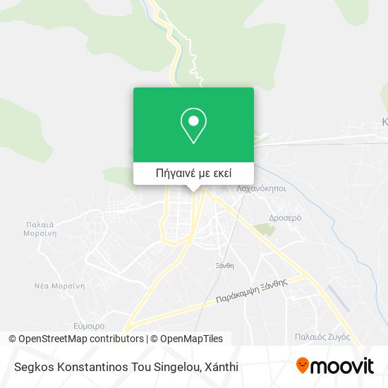 Segkos Konstantinos Tou Singelou χάρτης