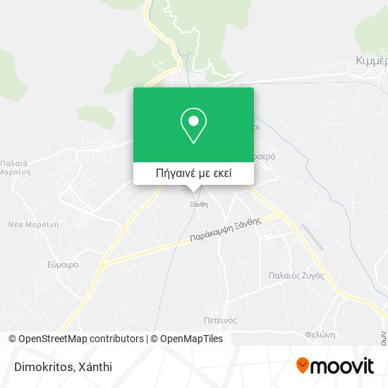 Dimokritos χάρτης