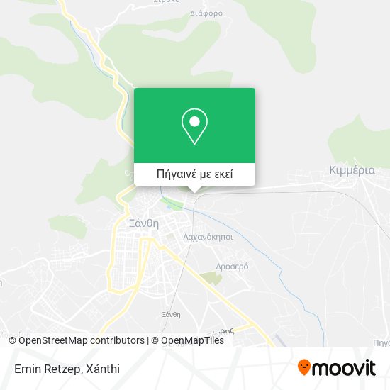 Emin Retzep χάρτης