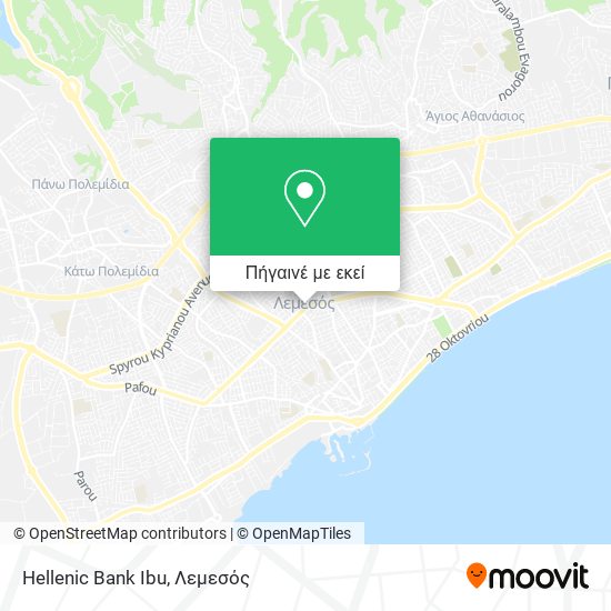 Hellenic Bank Ibu χάρτης