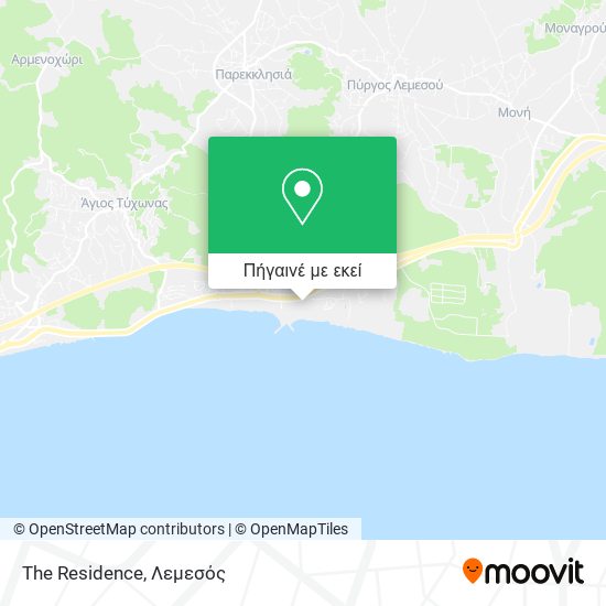 The Residence χάρτης