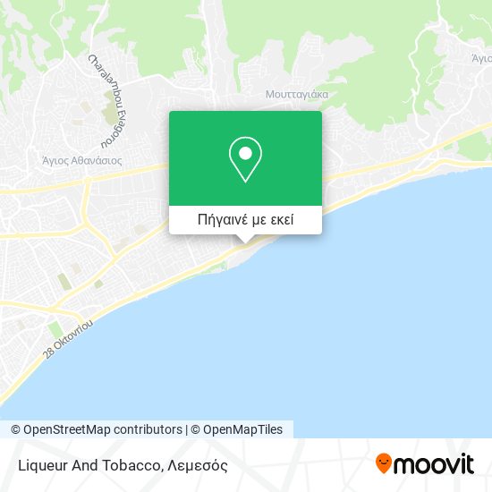 Liqueur And Tobacco χάρτης
