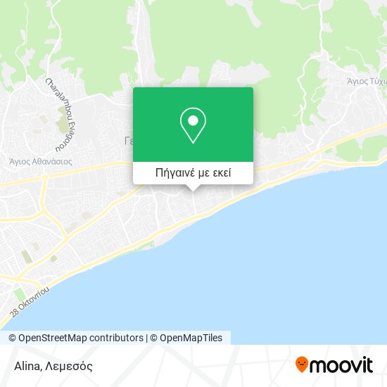Alina χάρτης