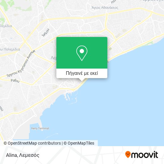 Alina χάρτης
