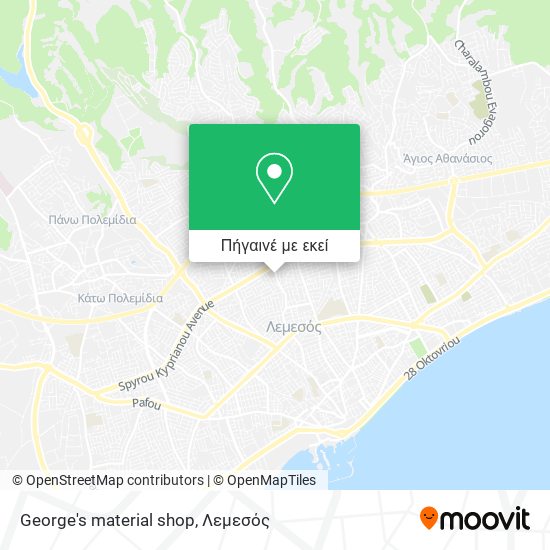 George's material shop χάρτης