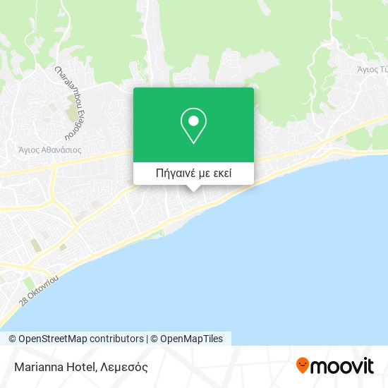 Marianna Hotel χάρτης