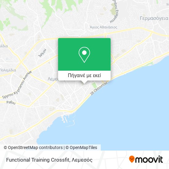 Functional Training Crossfit χάρτης