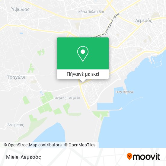 Miele χάρτης
