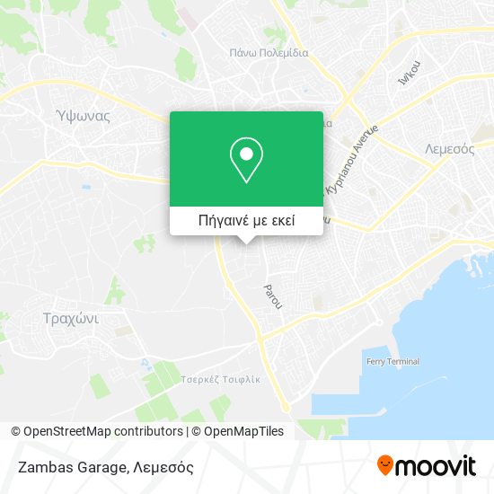 Zambas Garage χάρτης