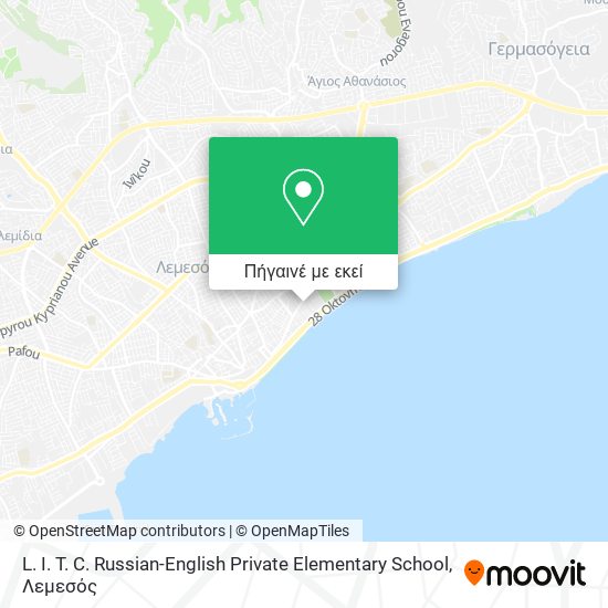 L. I. T. C. Russian-English Private Elementary School χάρτης