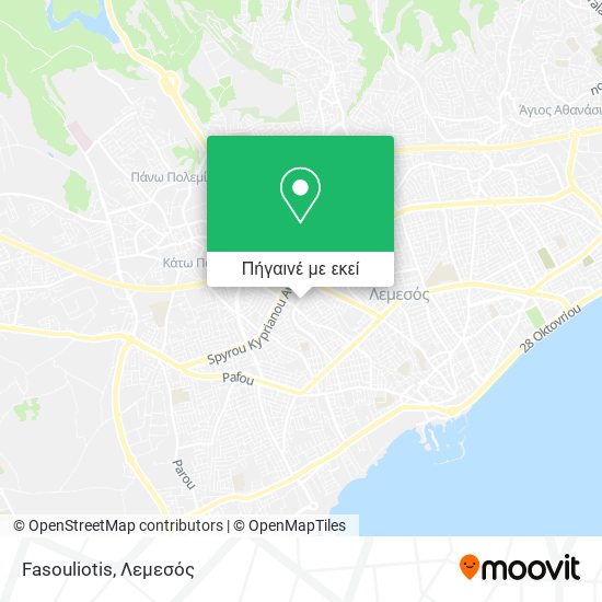 Fasouliotis χάρτης