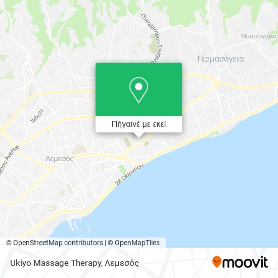 Ukiyo Massage Therapy χάρτης