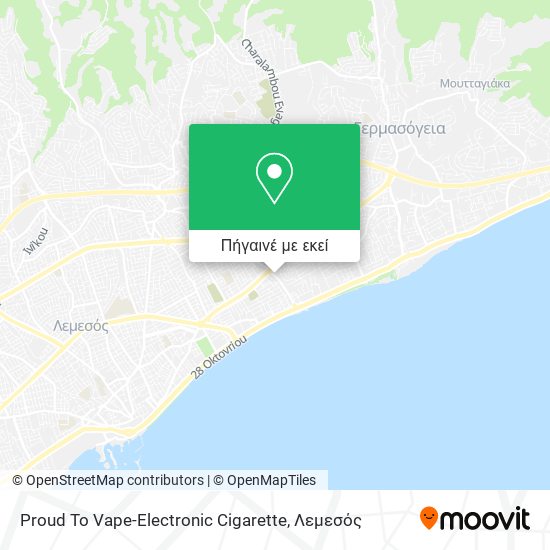 Proud To Vape-Electronic Cigarette χάρτης