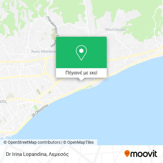 Dr Irina Lopandina χάρτης