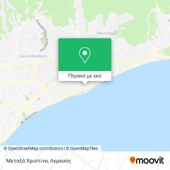 Μεταξά Χριστίνα χάρτης