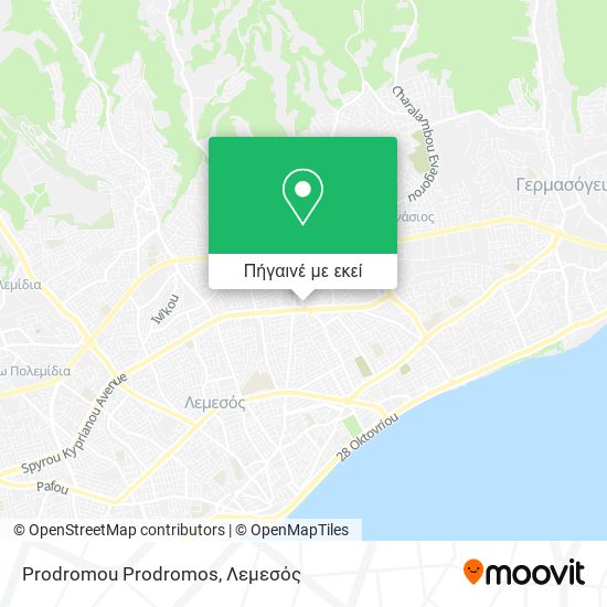 Prodromou Prodromos χάρτης