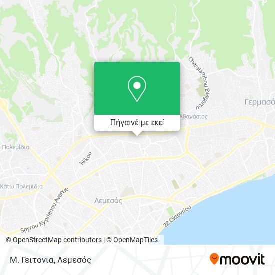 Μ. Γειτονια χάρτης