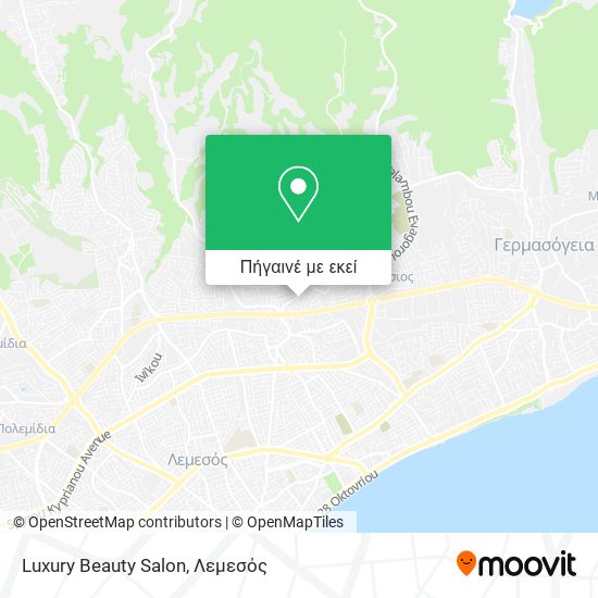 Luxury Beauty Salon χάρτης
