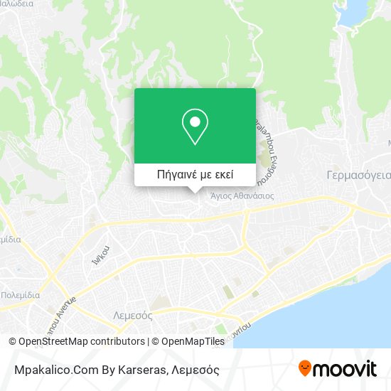 Mpakalico.Com By Karseras χάρτης