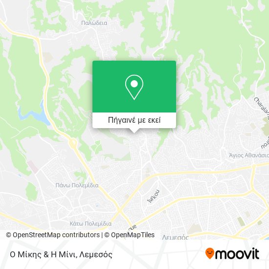 Ο Μίκης & Η Μίνι χάρτης