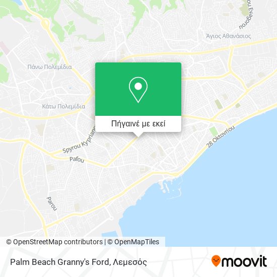 Palm Beach Granny's Ford χάρτης