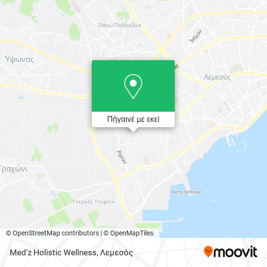 Med'z Holistic Wellness χάρτης