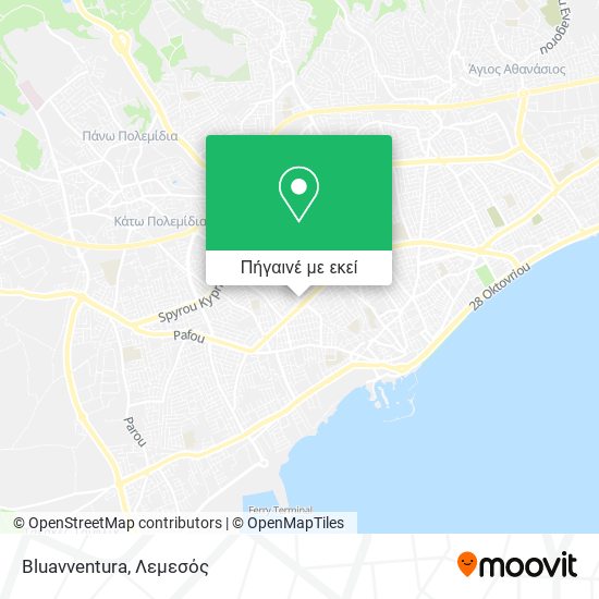 Bluavventura χάρτης