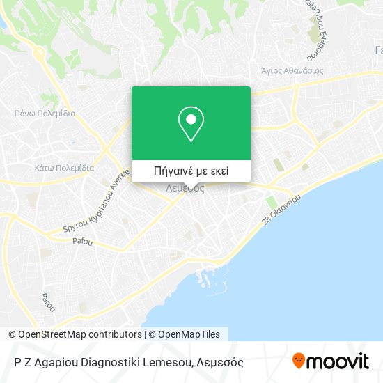 P Z Agapiou Diagnostiki Lemesou χάρτης