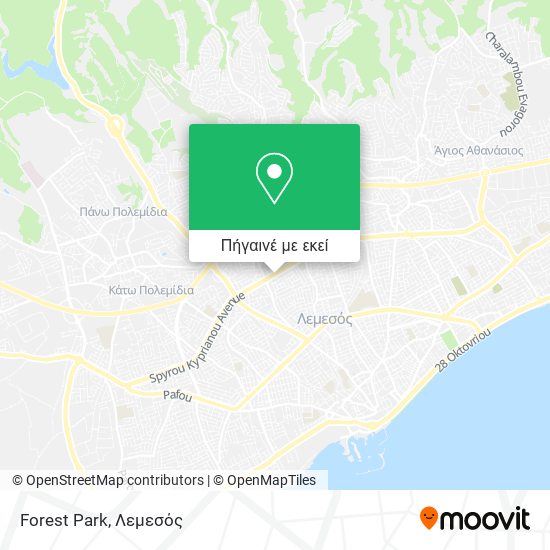 Forest Park χάρτης