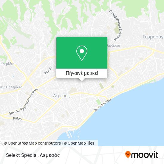 Selekt Special χάρτης