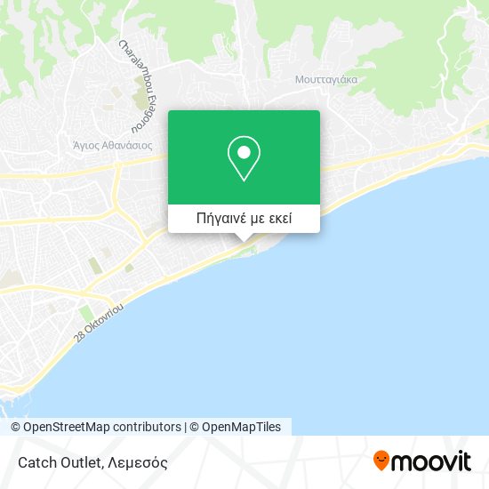 Catch Outlet χάρτης