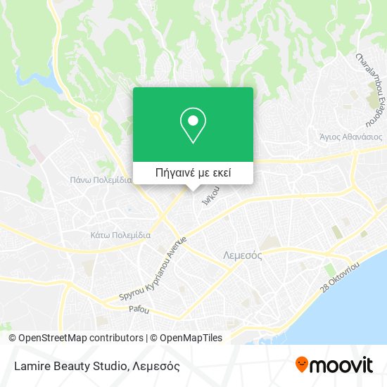 Lamire Beauty Studio χάρτης