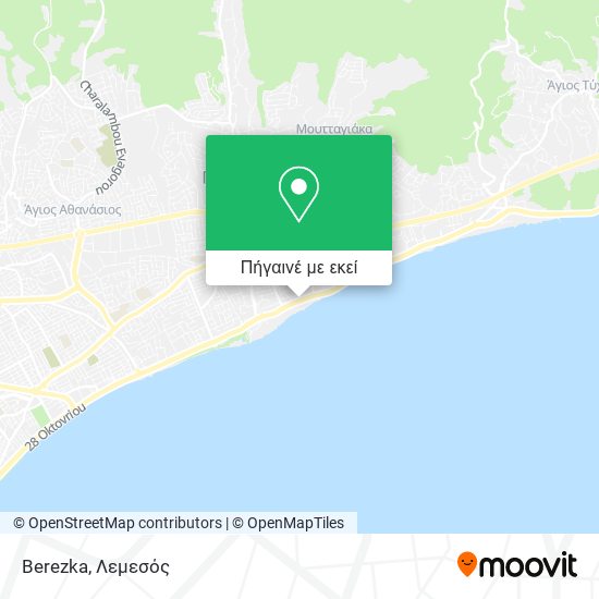 Berezka χάρτης