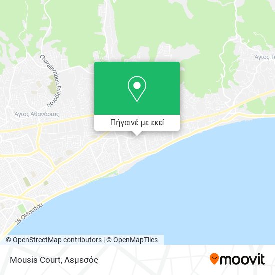 Mousis Court χάρτης