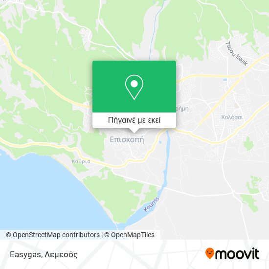 Easygas χάρτης