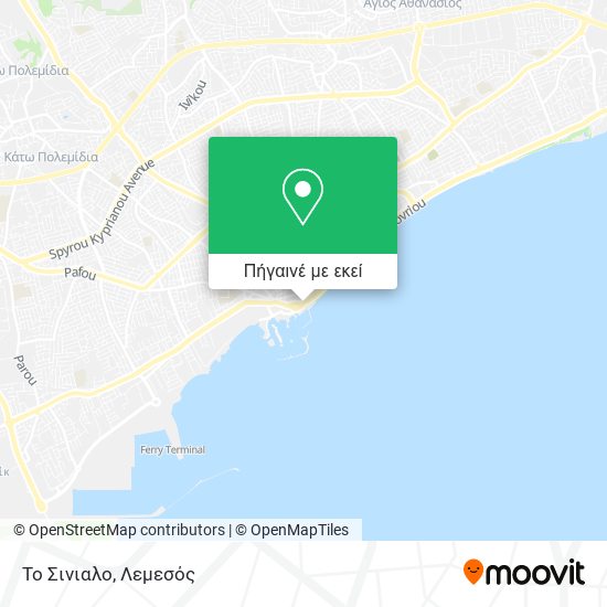 Το Σινιαλο χάρτης
