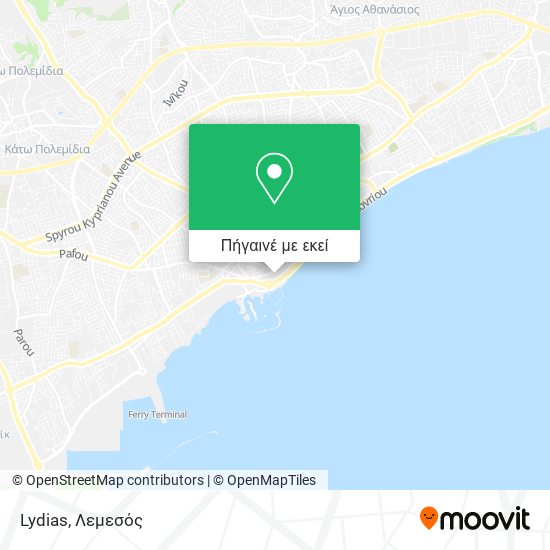 Lydias χάρτης