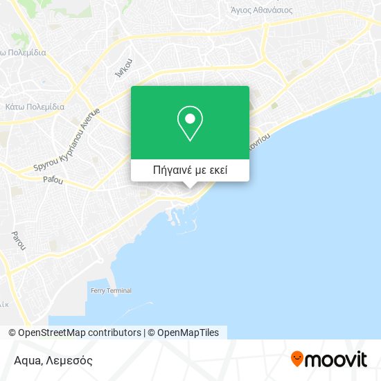 Aqua χάρτης
