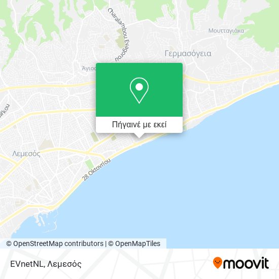 EVnetNL χάρτης