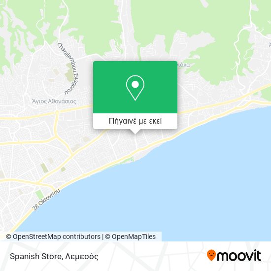 Spanish Store χάρτης
