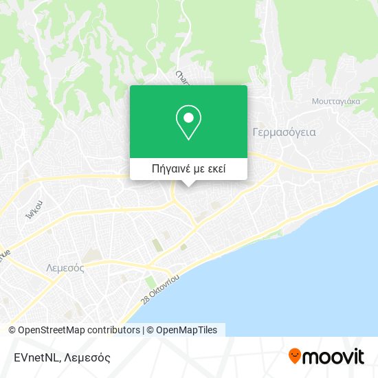 EVnetNL χάρτης